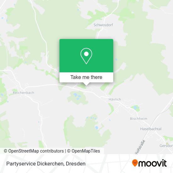 Карта Partyservice Dickerchen