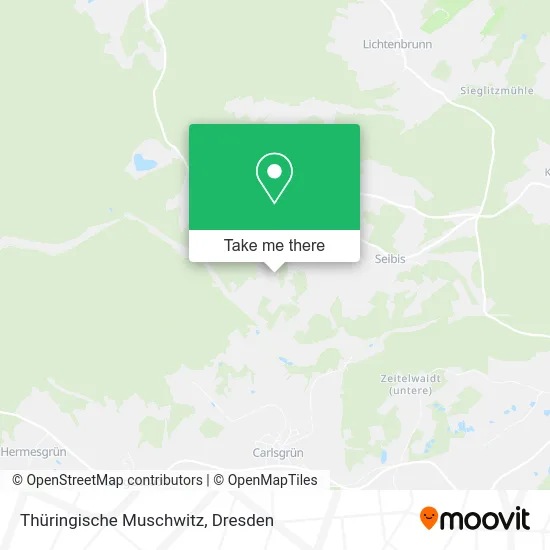 Карта Thüringische Muschwitz