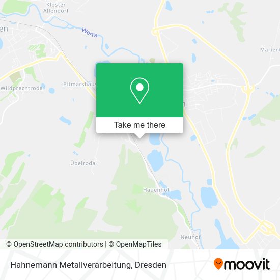 Карта Hahnemann Metallverarbeitung