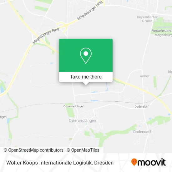Карта Wolter Koops Internationale Logistik