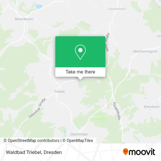 Карта Waldbad Triebel