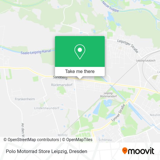 Карта Polo Motorrad Store Leipzig