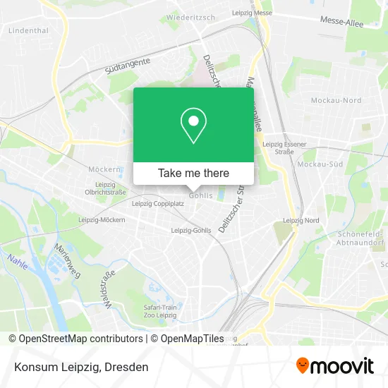 Карта Konsum Leipzig