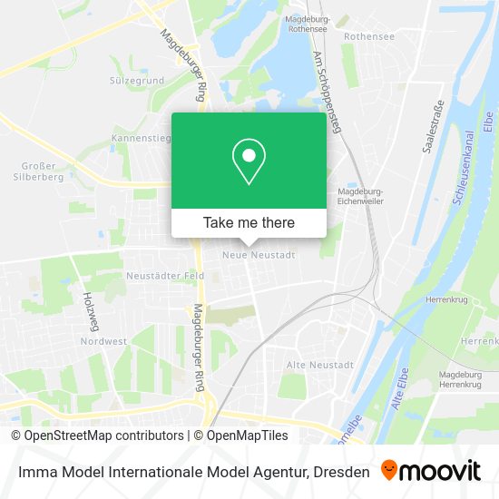 Карта Imma Model Internationale Model Agentur