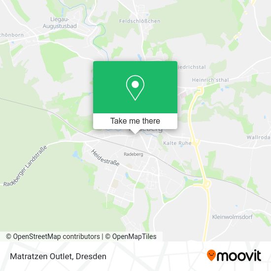 Карта Matratzen Outlet