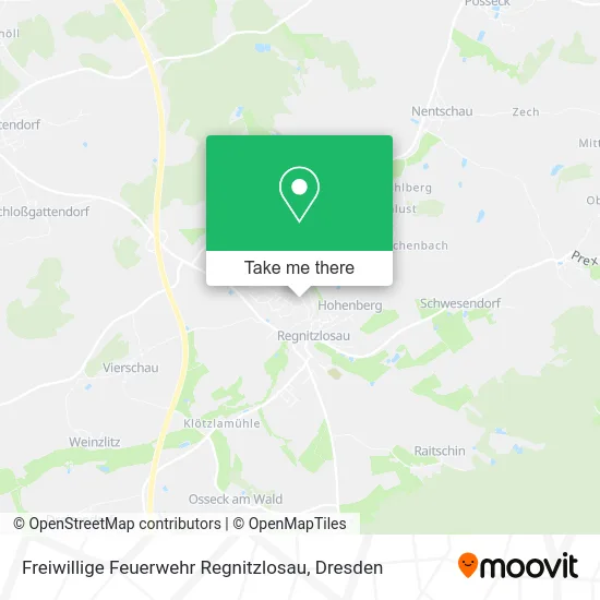 Карта Freiwillige Feuerwehr Regnitzlosau