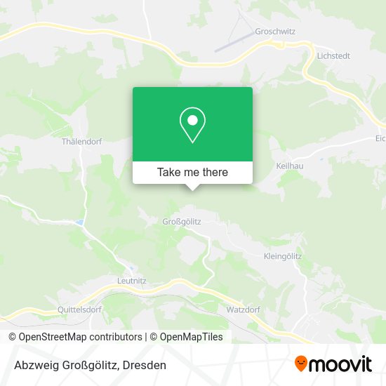 Карта Abzweig Großgölitz