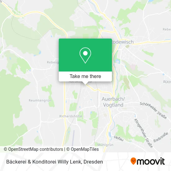 Bäckerei & Konditorei Willy Lenk map