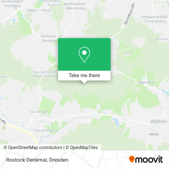 Карта Rostock-Denkmal