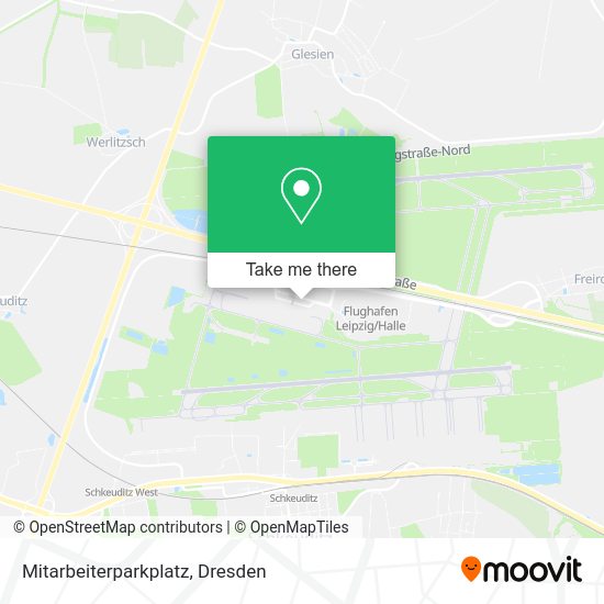 Карта Mitarbeiterparkplatz