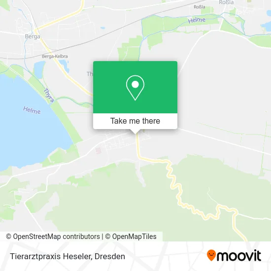 Карта Tierarztpraxis Heseler