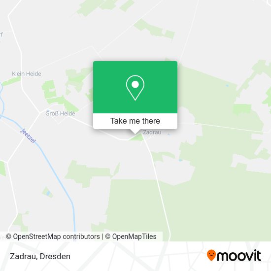 Карта Zadrau
