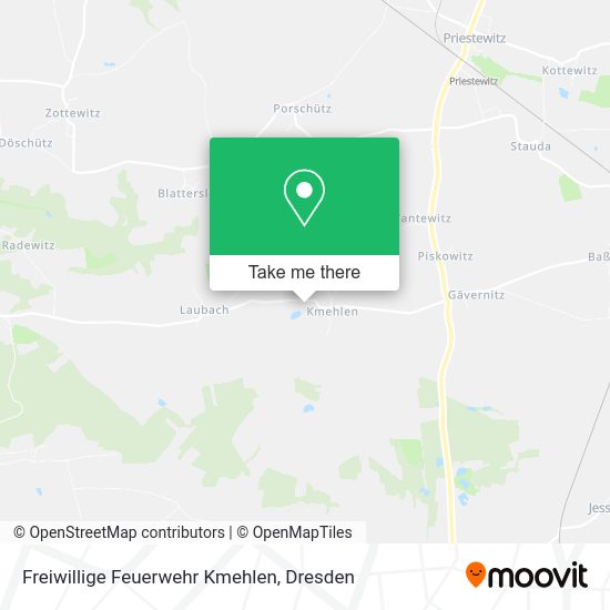 Карта Freiwillige Feuerwehr Kmehlen