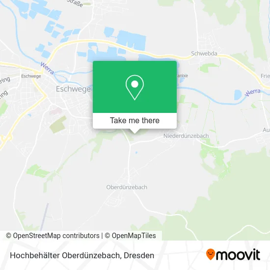 Карта Hochbehälter Oberdünzebach