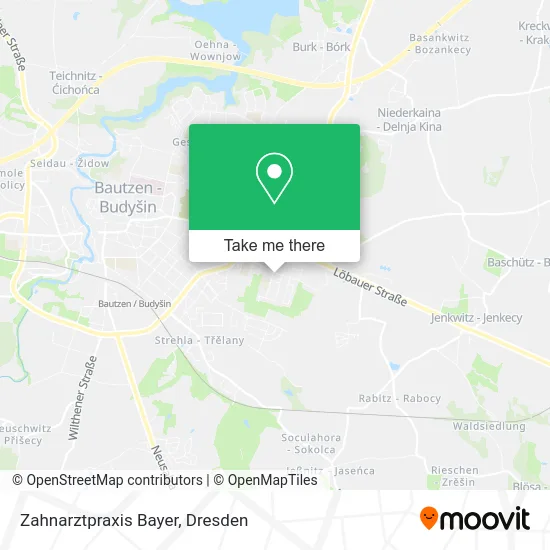 Карта Zahnarztpraxis Bayer