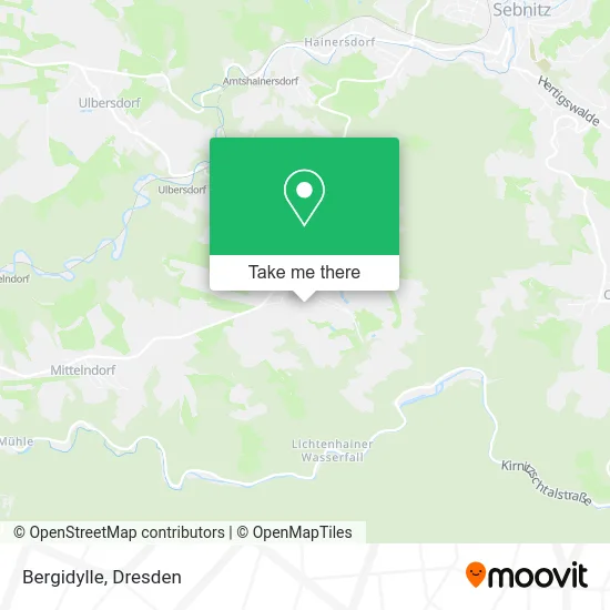 Карта Bergidylle