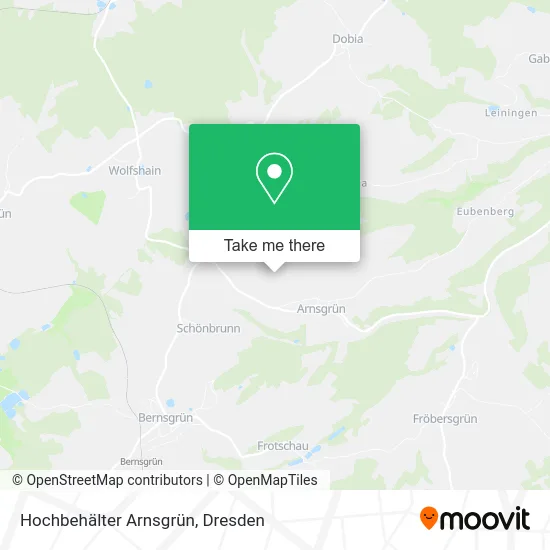 Карта Hochbehälter Arnsgrün