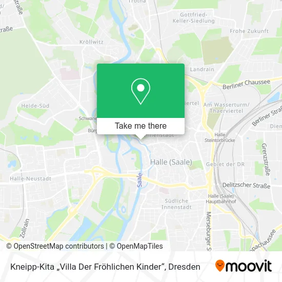 Карта Kneipp-Kita „Villa Der Fröhlichen Kinder“