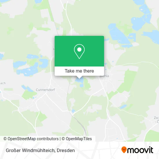 Карта Großer Windmühlteich