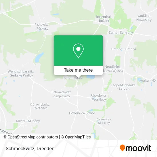Карта Schmeckwitz