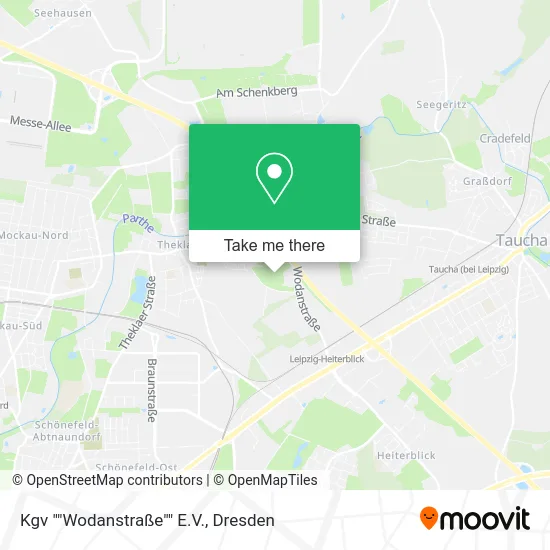 Карта Kgv ""Wodanstraße"" E.V.