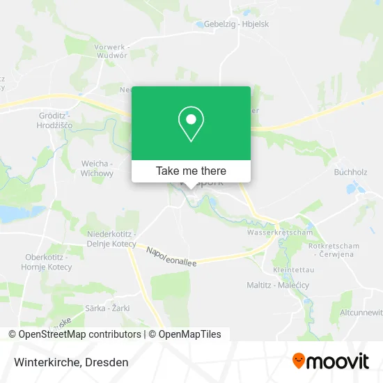 Карта Winterkirche