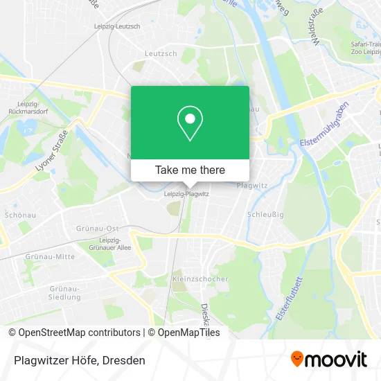 Карта Plagwitzer Höfe