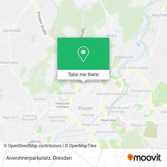 Карта Anwohnerparkplatz