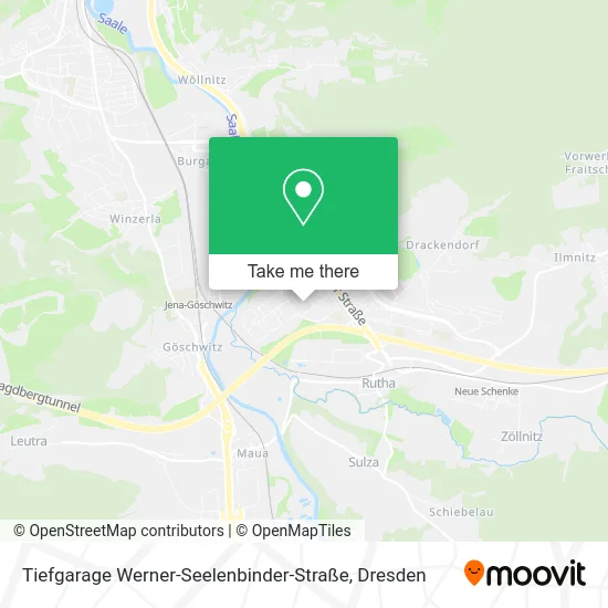 Карта Tiefgarage Werner-Seelenbinder-Straße