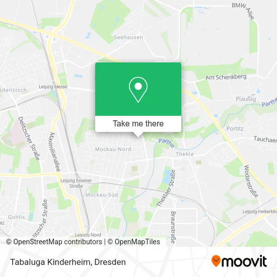 Карта Tabaluga Kinderheim