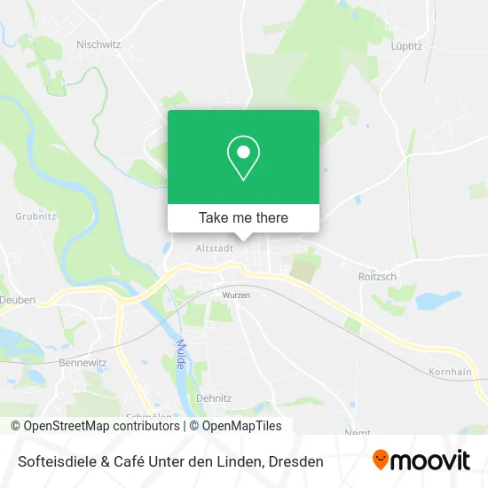 Карта Softeisdiele & Café Unter den Linden
