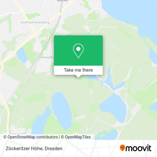 Карта Zöckeritzer Höhe