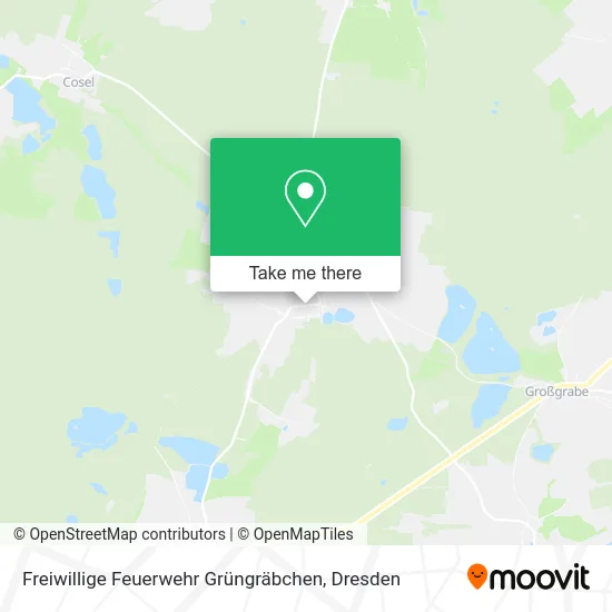 Карта Freiwillige Feuerwehr Grüngräbchen