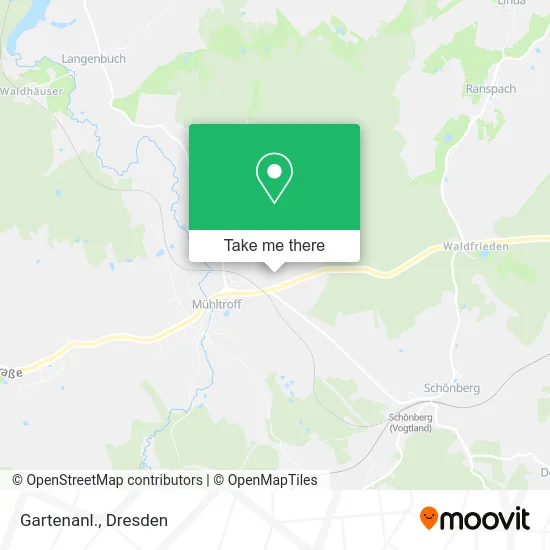 Карта Gartenanl.