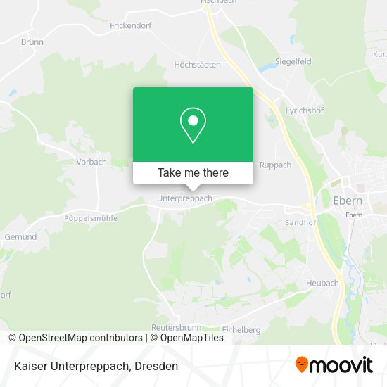 Карта Kaiser Unterpreppach
