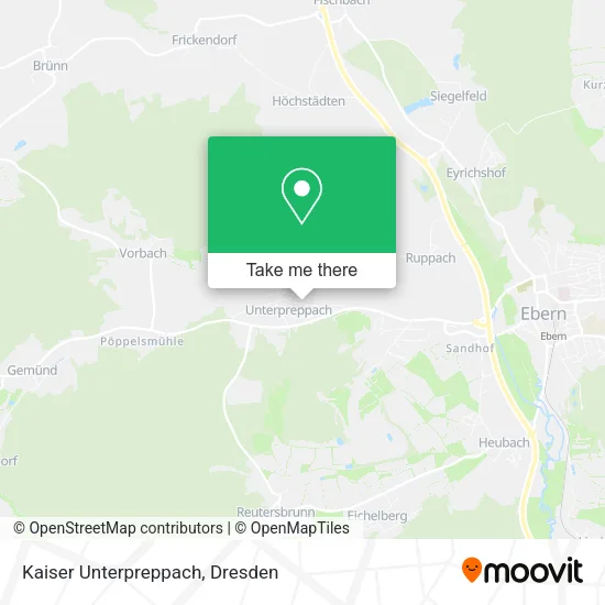 Карта Kaiser Unterpreppach