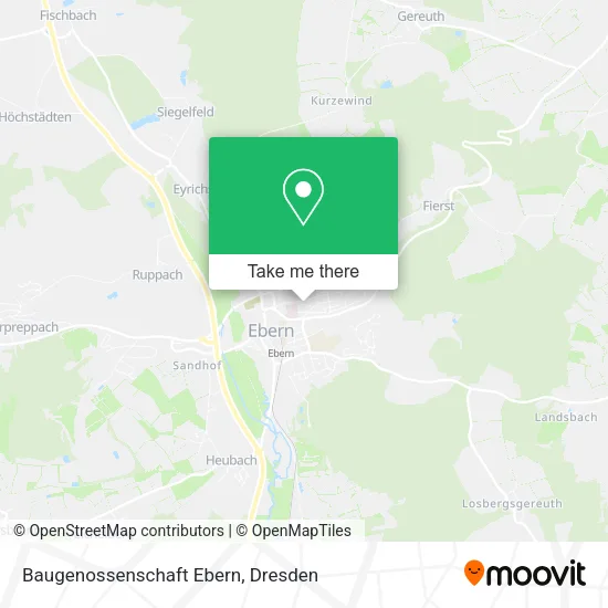 Карта Baugenossenschaft Ebern
