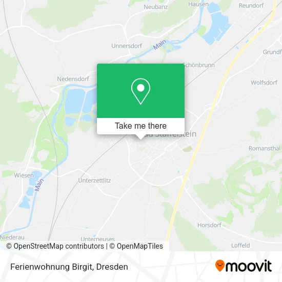 Карта Ferienwohnung Birgit