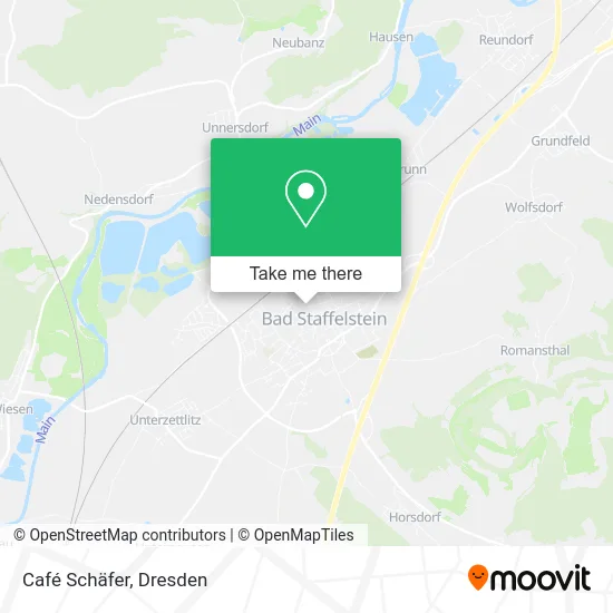 Карта Café Schäfer