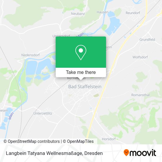 Карта Langbein Tatyana Wellnesmaßage
