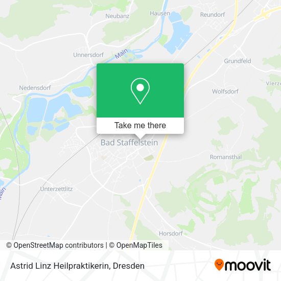 Карта Astrid Linz Heilpraktikerin