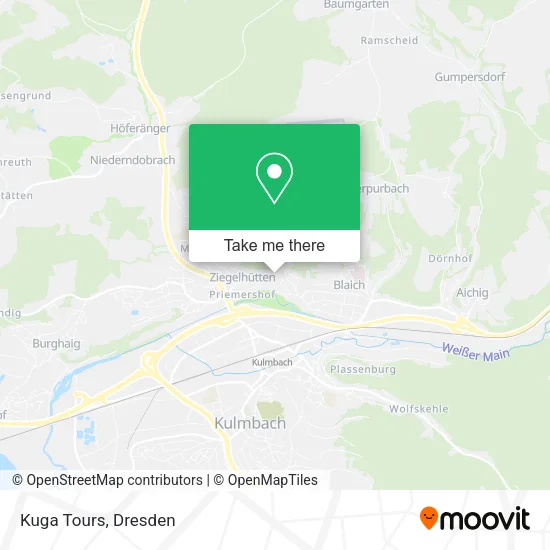Карта Kuga Tours