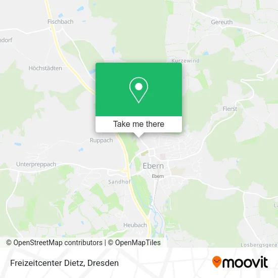 Карта Freizeitcenter Dietz