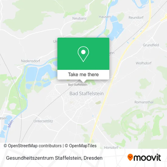 Карта Gesundheitszentrum Staffelstein