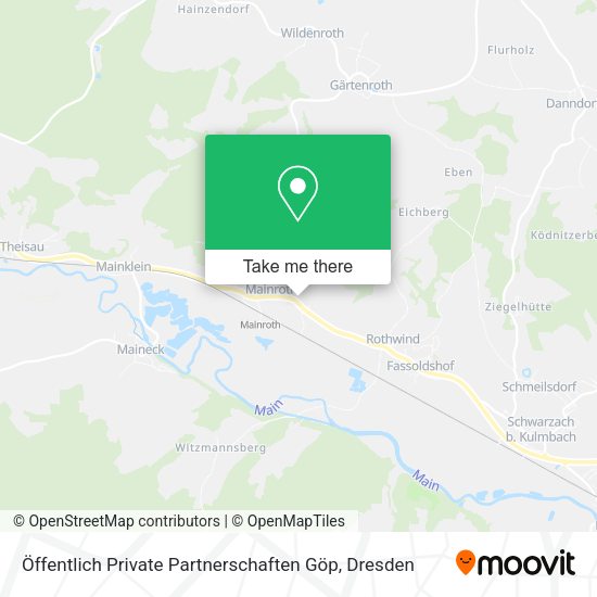 Карта Öffentlich Private Partnerschaften Göp
