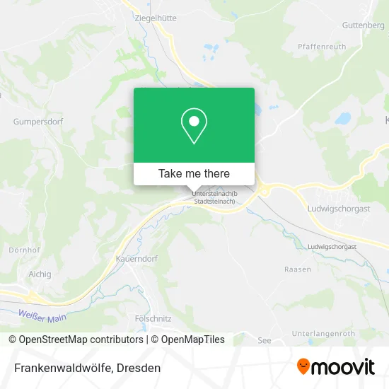 Карта Frankenwaldwölfe