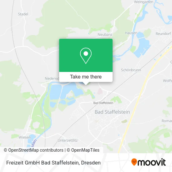 Карта Freizeit GmbH Bad Staffelstein