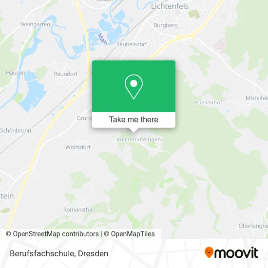 Карта Berufsfachschule