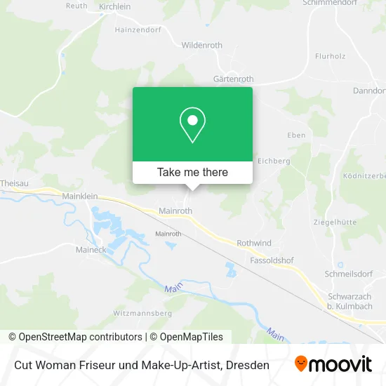 Карта Cut Woman Friseur und Make-Up-Artist