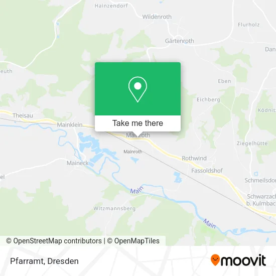 Карта Pfarramt